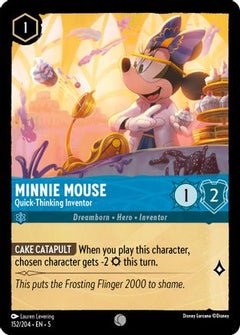 Minnie Mouse - Quick-Thinking Inventor (152/204) [Shimmering Skies] - Deck Out Gaming
