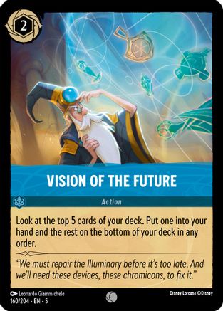 Vision of the Future (160/204) [Shimmering Skies] - Deck Out Gaming