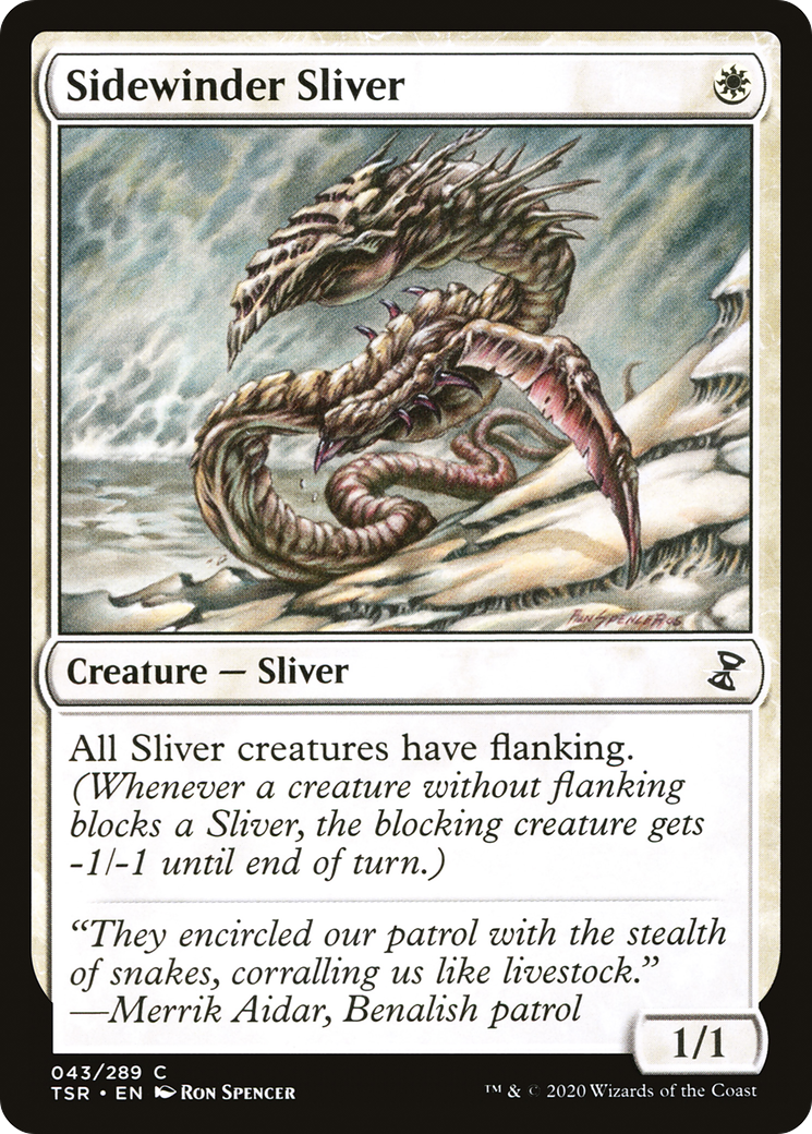 Sidewinder Sliver (43) [Time Spiral: Remastered] - Deck Out Gaming
