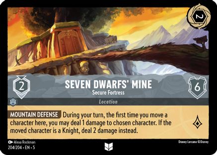 Seven Dwarfs' Mine - Secure Fortress (204/204) [Shimmering Skies] - Deck Out Gaming