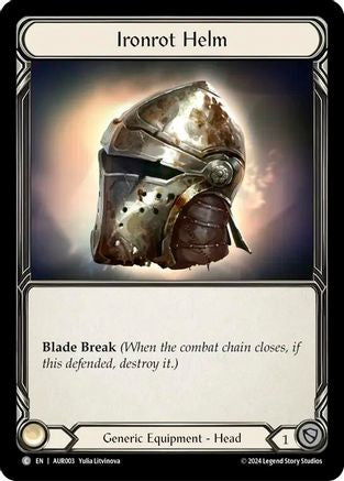 Ironrot Helm (AUR) (AUR003) [1st Strike] - Deck Out Gaming