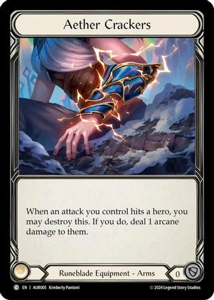 Aether Crackers (AUR005) [1st Strike] - Deck Out Gaming