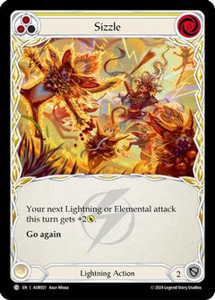 Sizzle (Yellow) (AUR021) [1st Strike] - Deck Out Gaming