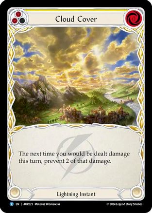 Cloud Cover (AUR023) [1st Strike] - Deck Out Gaming