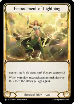 Embodiment of Lightning (AUR027) [1st Strike] - Deck Out Gaming
