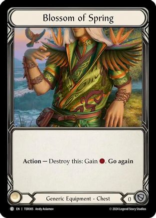 Blossom of Spring (TER) (TER005) [1st Strike] - Deck Out Gaming