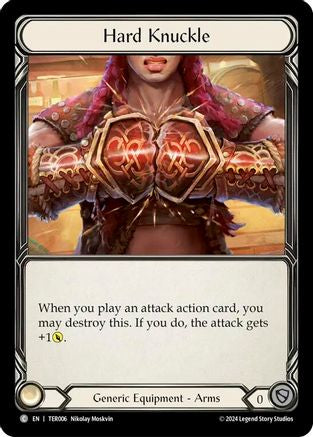 Hard Knuckle (TER006) [1st Strike] - Deck Out Gaming