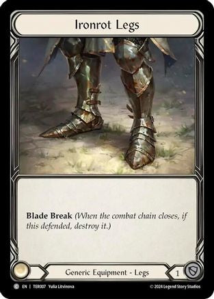 Ironrot Legs (TER) (TER007) [1st Strike] - Deck Out Gaming