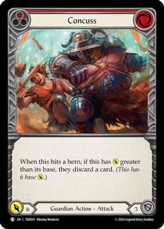 Concuss (Red) (TER010) [1st Strike] - Deck Out Gaming