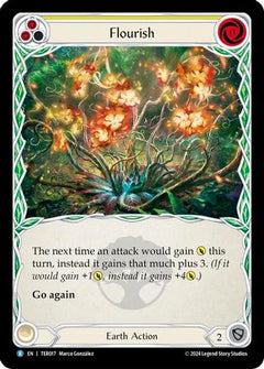 Flourish (Yellow) (TER017) [1st Strike] - Deck Out Gaming