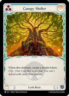 Canopy Shelter (Blue) (TER027) [1st Strike] - Deck Out Gaming