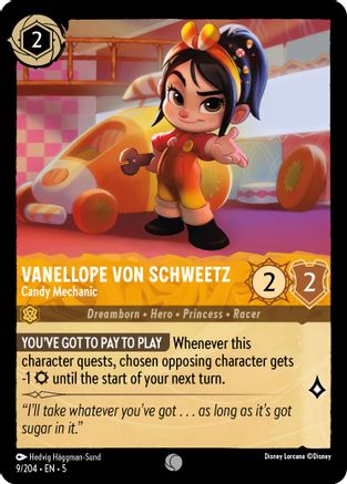 Vanellope von Schweetz - Candy Mechanic (9/204) [Shimmering Skies] - Deck Out Gaming