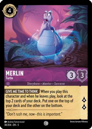 Merlin - Turtle (38/204) [Shimmering Skies] - Deck Out Gaming