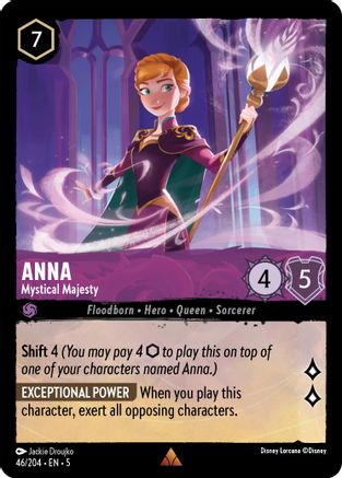 Anna - Mystical Majesty (46/204) [Shimmering Skies] - Deck Out Gaming