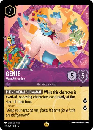 Genie - Main Attraction (49/204) [Shimmering Skies] - Deck Out Gaming