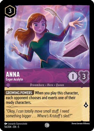 Anna - Eager Acolyte (56/204) [Shimmering Skies] - Deck Out Gaming