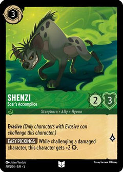 Shenzi - Scar's Accomplice (70/204) [Shimmering Skies] - Deck Out Gaming