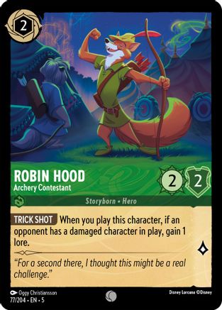 Robin Hood - Archery Contestant (77/204) [Shimmering Skies] - Deck Out Gaming