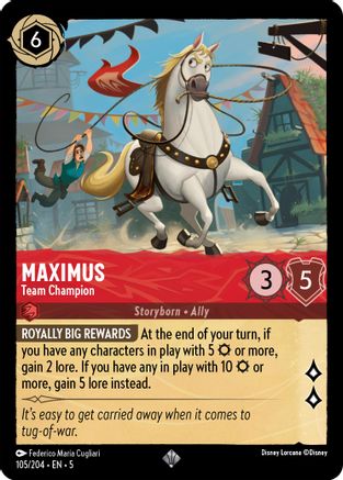 Maximus - Team Champion (105/204) [Shimmering Skies] - Deck Out Gaming