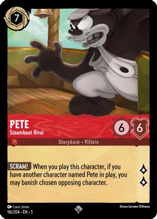 Pete - Steamboat Rival (116/204) [Shimmering Skies] - Deck Out Gaming