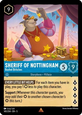 Sheriff of Nottingham - Bushel Britches (145/204) [Shimmering Skies] - Deck Out Gaming