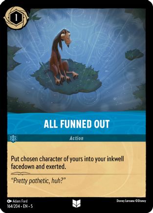 All Funned Out (164/204) [Shimmering Skies] Cold Foil - Deck Out Gaming