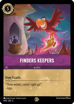 Finders Keepers (4) [Disney Lorcana Promo Cards] Cold Foil - Deck Out Gaming