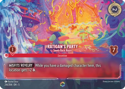 Ratigan's Party - Seedy Back Room (Enchanted) (216/204) [Shimmering Skies] Holofoil - Deck Out Gaming