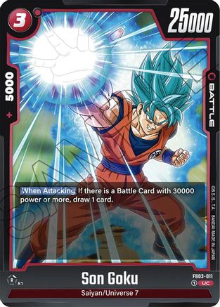 Son Goku - FB03-011 (FB03-011) [Raging Roar] - Deck Out Gaming