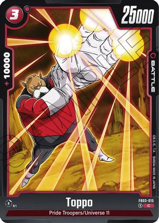 Toppo - FB03-015 (FB03-015) [Raging Roar] - Deck Out Gaming