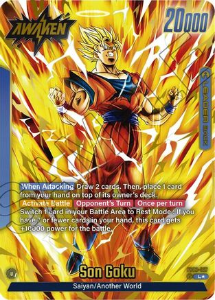 Son Goku - FB03-027 (Alternate Art) (FB03-027) [Raging Roar] Foil - Deck Out Gaming