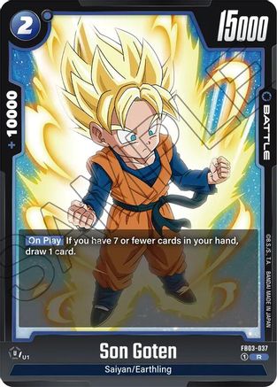 Son Goten (FB03-037) [Raging Roar] Foil - Deck Out Gaming