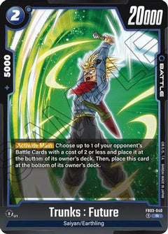 Trunks : Future (FB03-040) [Raging Roar] Foil - Deck Out Gaming