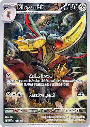 Kingambit - 130 (130) [SV: Scarlet & Violet Promo Cards] Holofoil - Deck Out Gaming