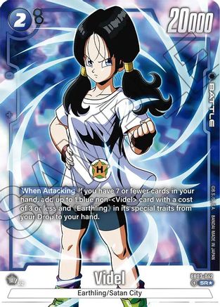 Videl - FB03-042 (Alternate Art) (FB03-042) [Raging Roar] Foil - Deck Out Gaming