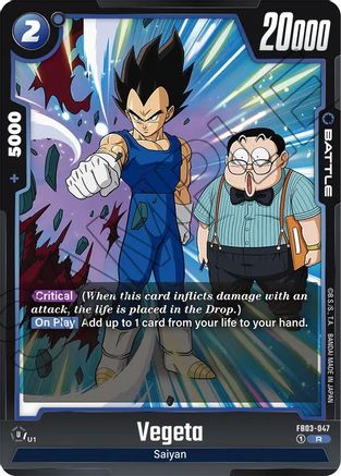 Vegeta - FB03-047 (FB03-047) [Raging Roar] Foil - Deck Out Gaming