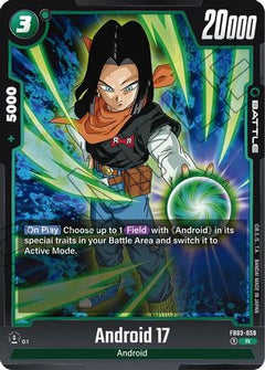 Android 17 (FB03-059) [Raging Roar] Foil - Deck Out Gaming