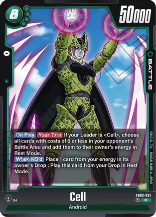 Cell - FB03-061 (FB03-061) [Raging Roar] Foil - Deck Out Gaming