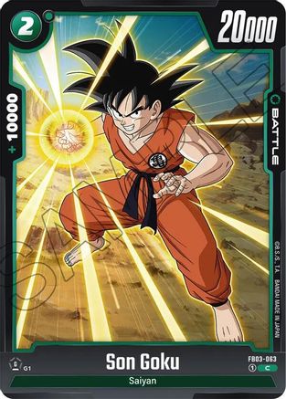 Son Goku - FB03-063 (FB03-063) [Raging Roar] - Deck Out Gaming