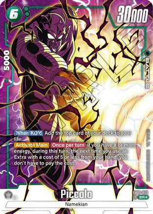 Piccolo - FB03-070 (Alternate Art) (FB03-070) [Raging Roar] Foil - Deck Out Gaming