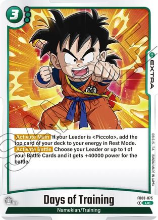 Days of Training (FB03-075) [Raging Roar] - Deck Out Gaming