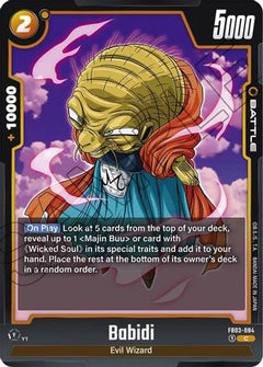 Babidi - FB03-084 (FB03-084) [Raging Roar] - Deck Out Gaming