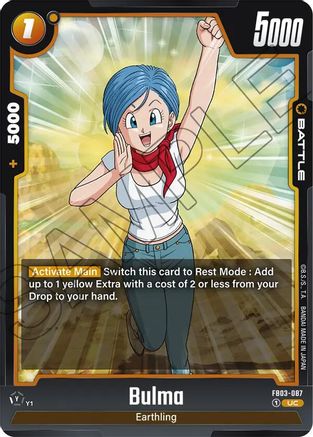 Bulma - FB03-087 (FB03-087) [Raging Roar] - Deck Out Gaming