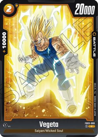 Vegeta - FB03-088 (FB03-088) [Raging Roar] - Deck Out Gaming