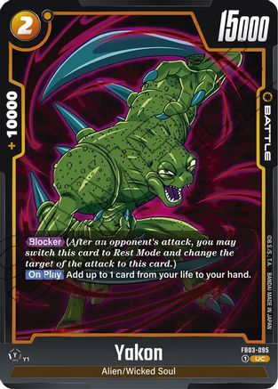 Yakon (FB03-095) [Raging Roar] - Deck Out Gaming