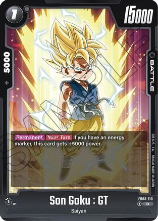 Son Goku : GT - FB03-110 (FB03-110) [Raging Roar] Foil - Deck Out Gaming