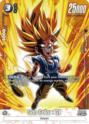 Son Goku : GT - FB03-111 (Alternate Art) (FB03-111) [Raging Roar] Foil - Deck Out Gaming