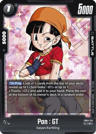 Pan : GT - FB03-124 (FB03-124) [Raging Roar] - Deck Out Gaming