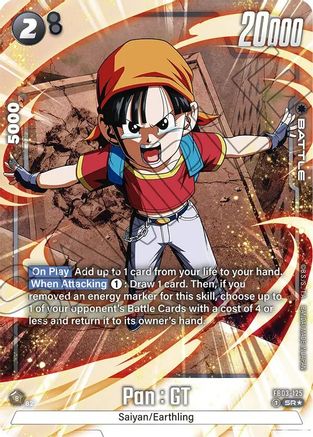 Pan : GT - FB03-125 (Alternate Art) (FB03-125) [Raging Roar] Foil - Deck Out Gaming