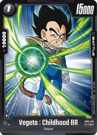 Vegeta : Childhood BR (FB03-130) [Raging Roar] - Deck Out Gaming